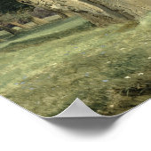 Alte Elmen in Prater, 1831 Poster (Ecke)