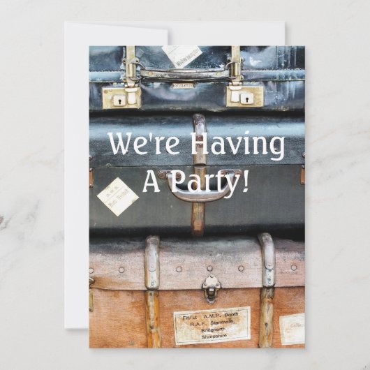 ALTE ENGLAND-EINLADUNG (Vorderseite)