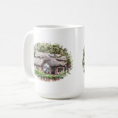 ALTE ENGLAND-KAFFEE-TASSE KAFFEETASSE (Vorderseite Links)