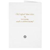 ALTE ENGLAND-KARTE (Hinten)