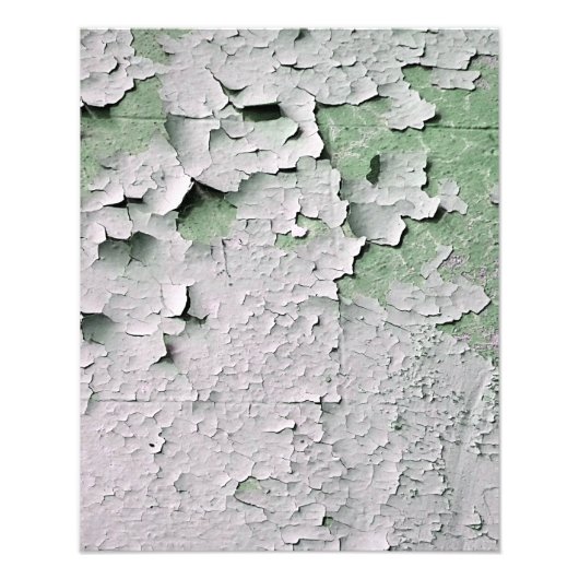 ALTE ENGLAND PEELING PAINT FOTODRUCK (Vorne)