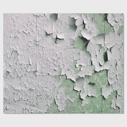 ALTE ENGLAND PEELING PAINT GESCHENKPAPIER (Flach)