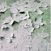 ALTE ENGLAND PEELING PAINT GESCHENKPAPIER