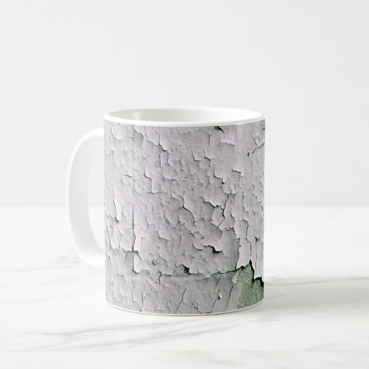 ALTE ENGLAND PEELING PAINT KAFFEETASSE (Vorderseite Links)