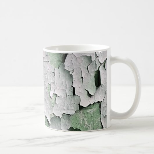 ALTE ENGLAND PEELING PAINT KAFFEETASSE (Rechts)