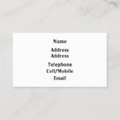 ALTE ENGLAND PEELING PAINT VISITENKARTE (Rückseite)