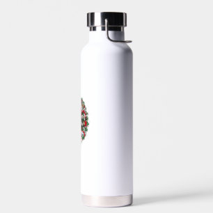 Alte englische Bulldog Weihnachtsfeier Dekoration  Trinkflasche
