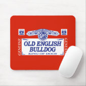 Alte englische Bulldogge Mousepad (Mit Mouse)