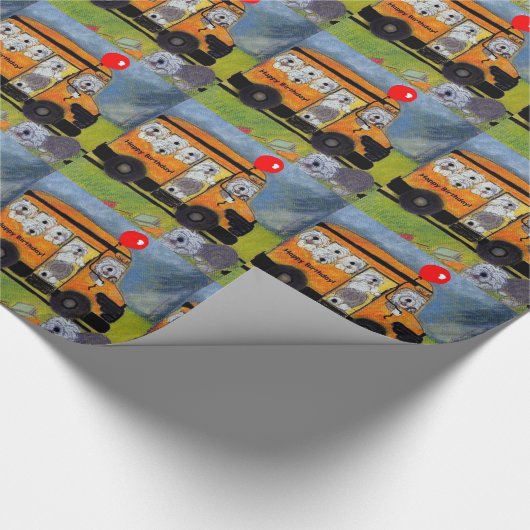 Alte englische geschenkpapier (Ecke)