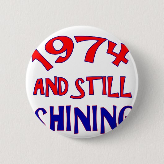 alte Entwürfe des Geburtstages 40years Button (Vorderseite)