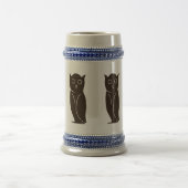 Alte Eule, Weiße Eule Bierglas (Mittel)