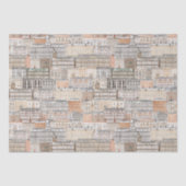 Alte europäische Gebäude Seidenpapier (Vorderseite)