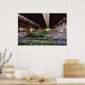 alte Fabrik Poster (Küche)