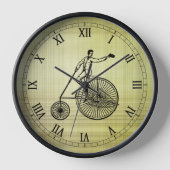 Alte Fahrradhalle Wanduhr (Vorderseite)