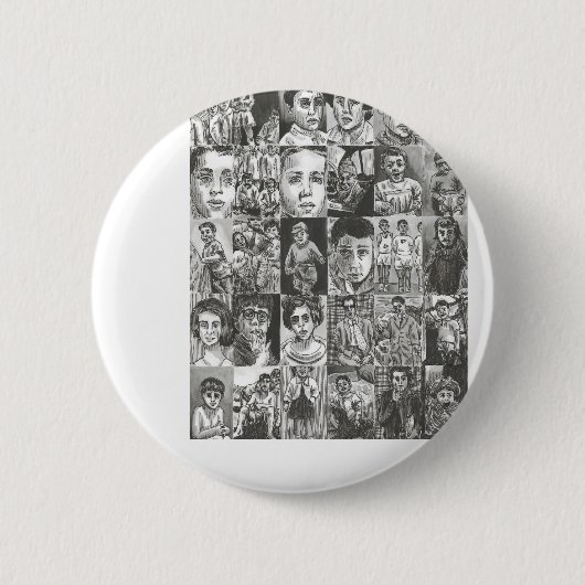 Alte Familien-Fotos Button (Vorderseite)