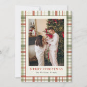 Alte Familien-Fünf-Fotos Weihnachten (Vorderseite)