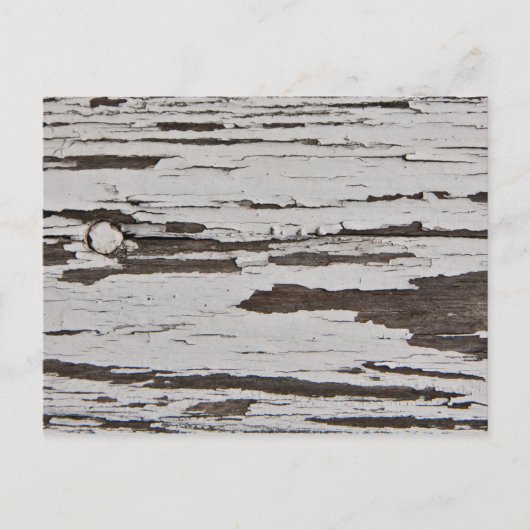 Alte Farbe aus Holz Postkarte (Vorderseite)