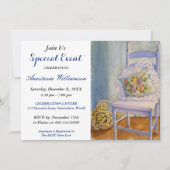 ALTE FASHIONED PARTY EREIGNIS EINLADEN EINLADUNG (Vorderseite)