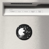 Alte Fashonhexe Magnet (In Situ (Geschirrspüler))