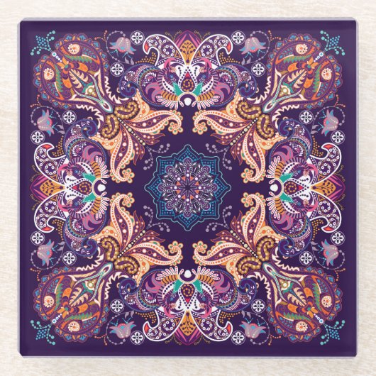 Alte Felsenwand: Hochseilkunde Glasuntersetzer (Vorderseite)