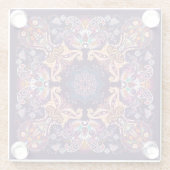 Alte Felsenwand: Hochseilkunde Glasuntersetzer (Rückseite)