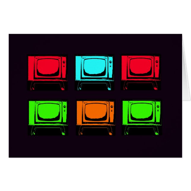 Alte Fernsehcollage (Vorderseite (Horizontal))