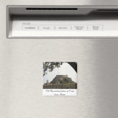 Alte Festung in Korfu Magnet (In Situ (Geschirrspüler))