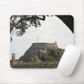 Alte Festung in Korfu Mousepad (Mit Mouse)