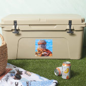 Alte Festungsbollard Aufkleber (Kühler)