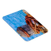 Alte Festungsbollard Magnet (Rechte Seite)