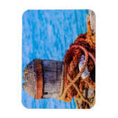 Alte Festungsbollard Magnet (Vertikal)