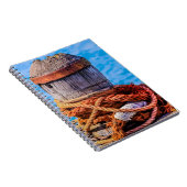 Alte Festungsbollard Notizblock (Rechte Seite)