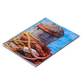 Alte Festungsbollard Notizblock (Linke Seite)