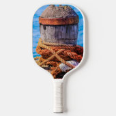 Alte Festungsbollard Pickleball Schläger (Vorderseite)