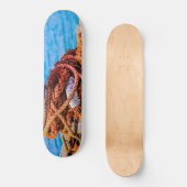 Alte Festungsbollard Skateboard (Vorderseite)
