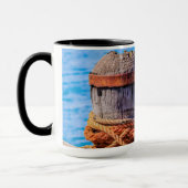 Alte Festungsbollard Tasse (Links)