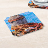 Alte Festungsbollard Untersetzer (angewinkelt)