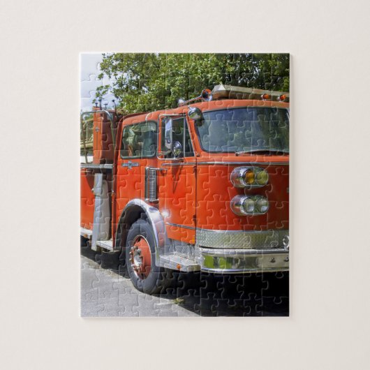 Alte Feuerwehr Puzzle (Vertikal)