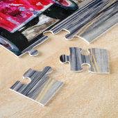 Alte Feuerwehrauto Puzzle (Seite)