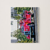 Alte Feuerwehrauto Puzzle (Vertikal)