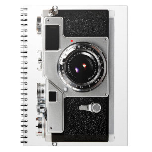 Alte Film Kamera Notizblock