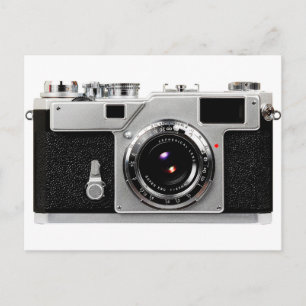 Alte Film Kamera Postkarte