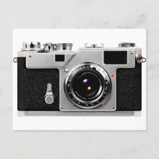 Alte Film Kamera Postkarte (Vorderseite)