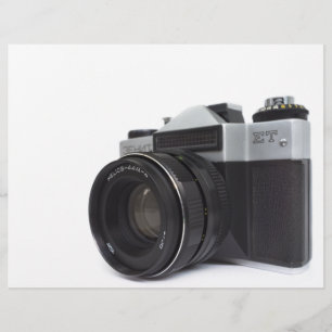 Alte Filmkamera Flyer