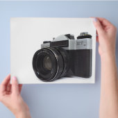 Alte Filmkamera Flyer (Hand)