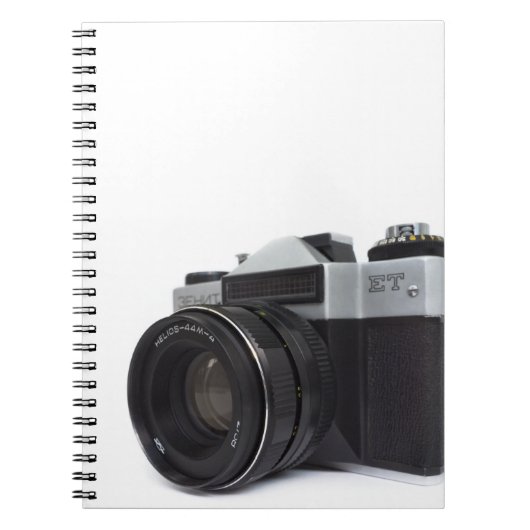 Alte Filmkamera Notizblock (Vorderseite)