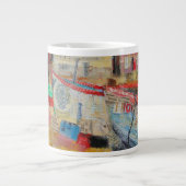 Alte Fischerboote 2013 Jumbo-Tasse (Vorderseite)