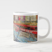 Alte Fischerboote 2013 Jumbo-Tasse (Rechts)