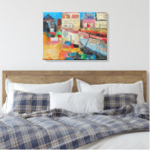 Alte Fischerboote 2013 Leinwanddruck (Insitu (Schlafzimmer))