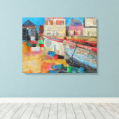 Alte Fischerboote 2013 Leinwanddruck (Insitu (Holzboden))